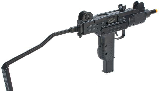 KWC CO2 Powered Airsoft Full Size Hard Kick UZI GBB Submachine Gun