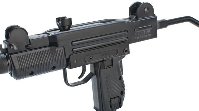 KWC CO2 Powered Airsoft Full Size Hard Kick UZI GBB Submachine Gun