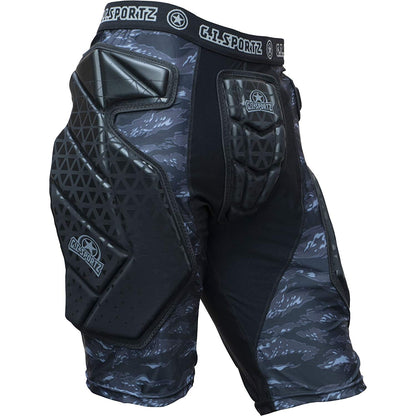 GI Sportz Race 2.0 Slide Shorts - Black - XXL - G.I. Sportz