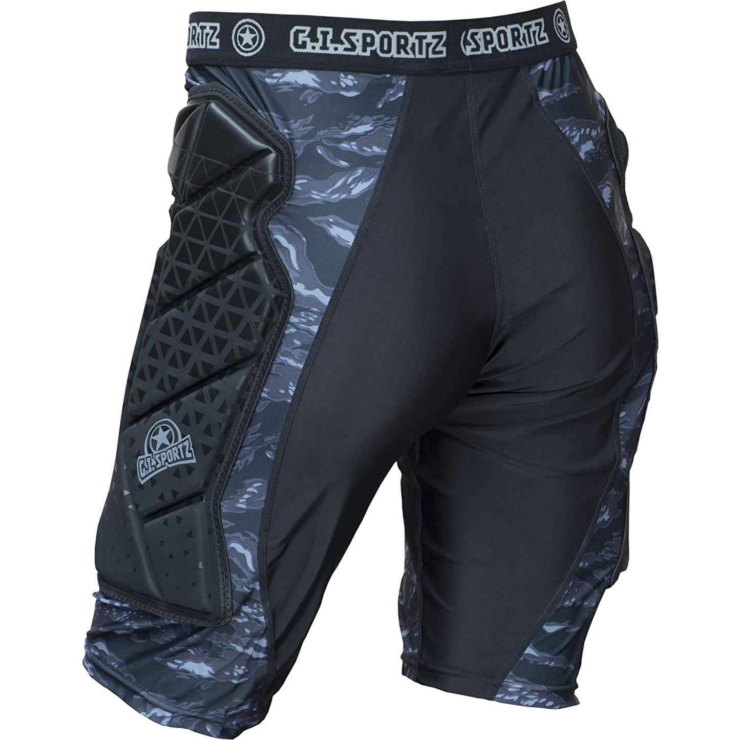 GI Sportz Race 2.0 Slide Shorts - Black - XXL - G.I. Sportz