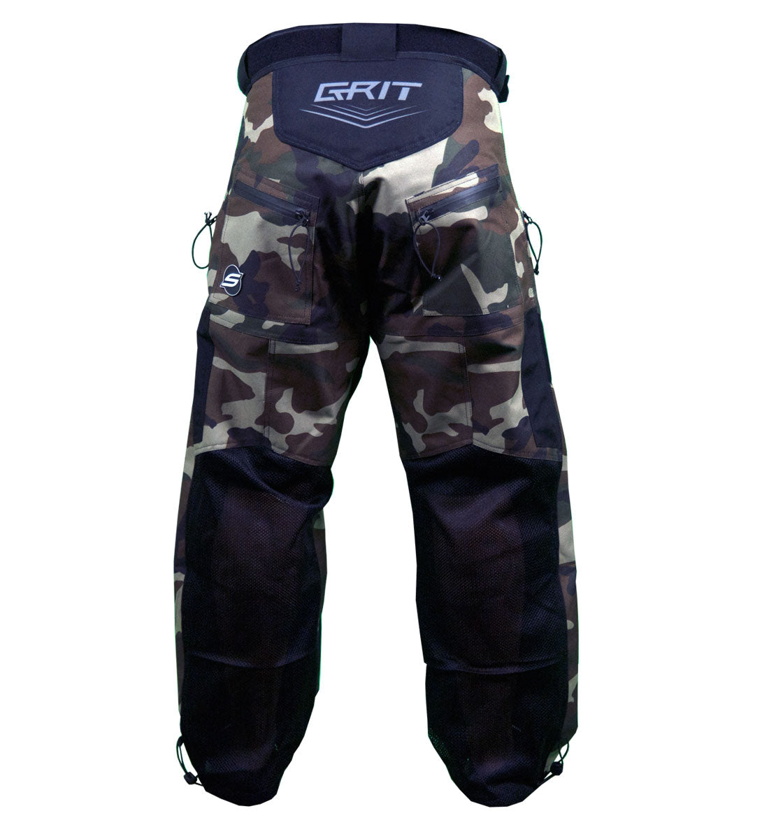 Social Paintball Grit V3 Pants - Woodland Camo - XS/S - Social Paintball