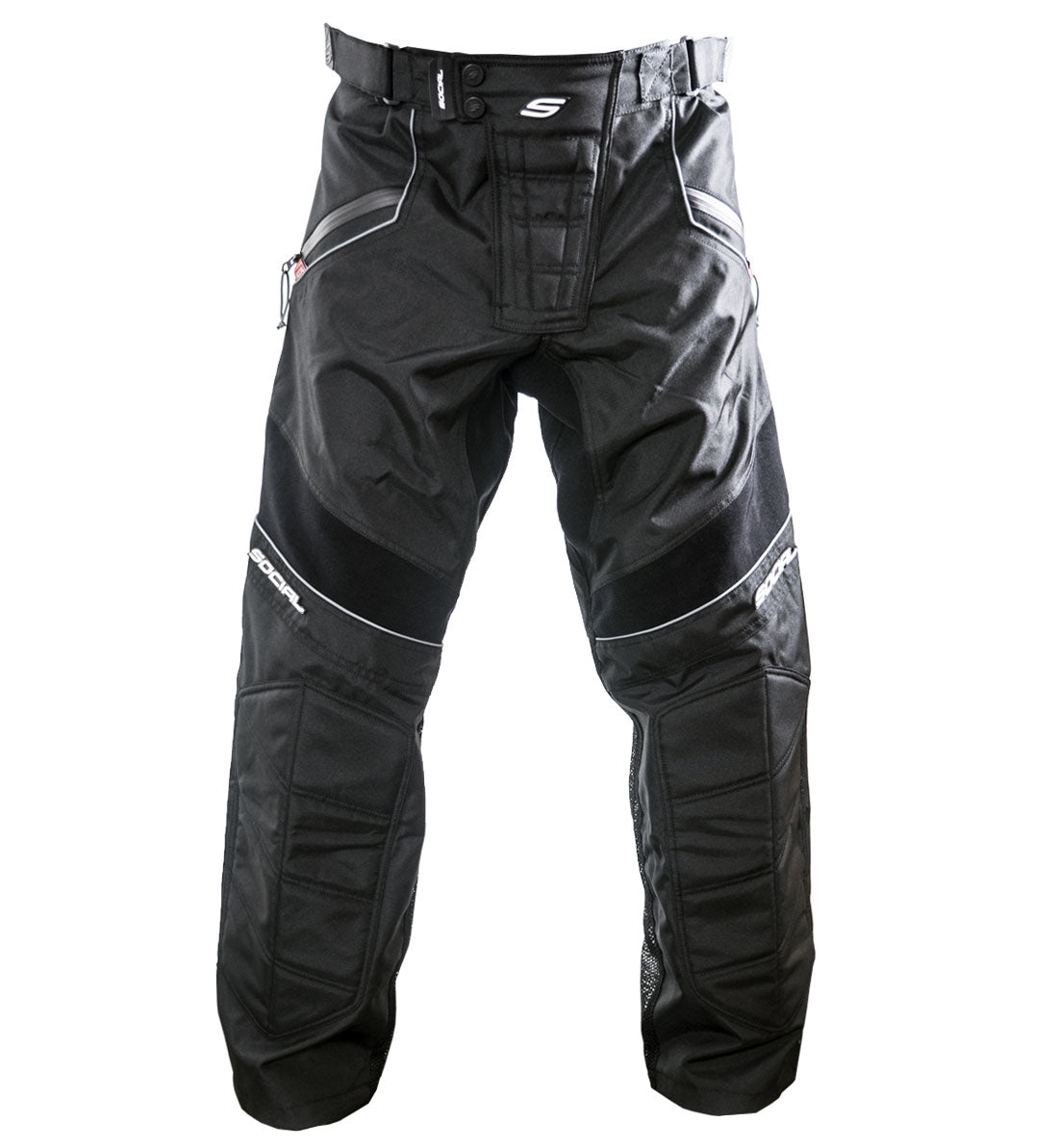 Social Paintball Grit V3 Pants - Stealth Black - XS/S - Social Paintball