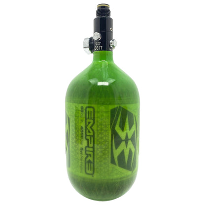 Empire Mega Lite Carbon Fiber 68ci/4500psi tank - Green - Empire