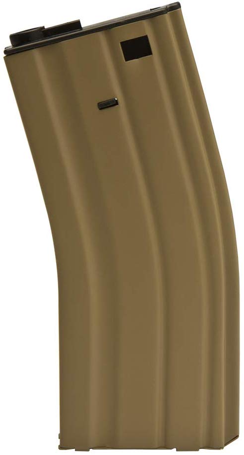 Elite Force M4 / M16 300 Round Single Hi Cap Airsoft Magazine  - Tan - Umarex