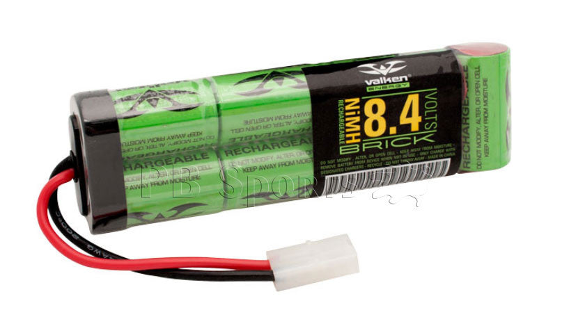 Valken Energy NiMH 8.4v 5000mAh Large Flat (Brick) style battery - Valken Paintball