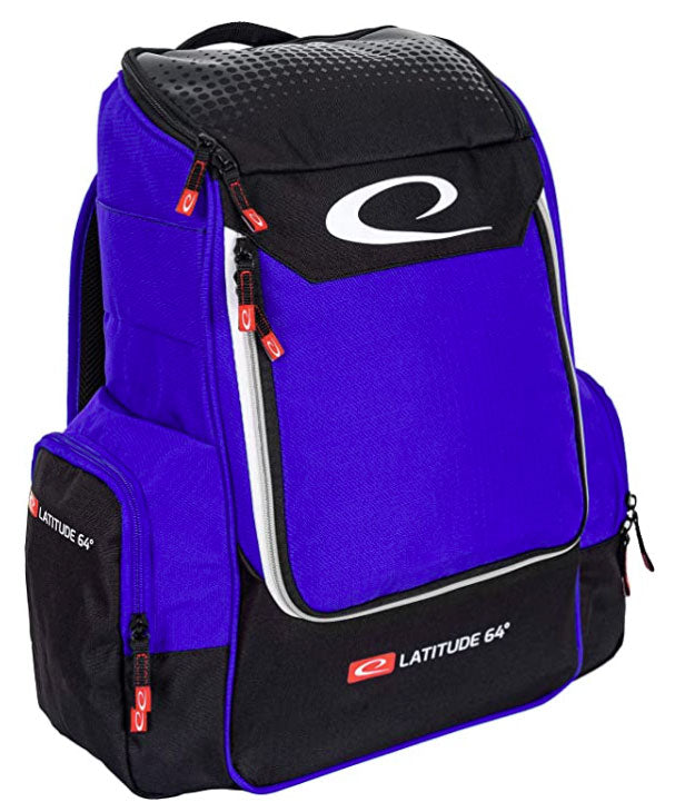 Latitude 64 Luxury Core backpack Disc Golf Bag - Blue - Latitude 64