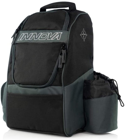Innova Adventure Disc Golf Backpack - Black/Grey - Innova
