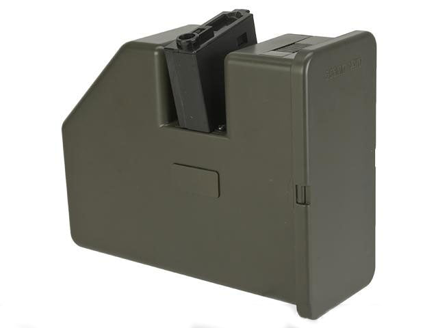 Krytac AEG LMG 3500 Round Electric Winding Airsoft Box Magazine