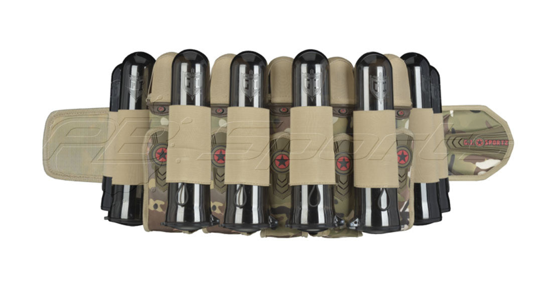 GI Sportz Race 5+8 Harness - Multi-Cam - G.I. Sportz