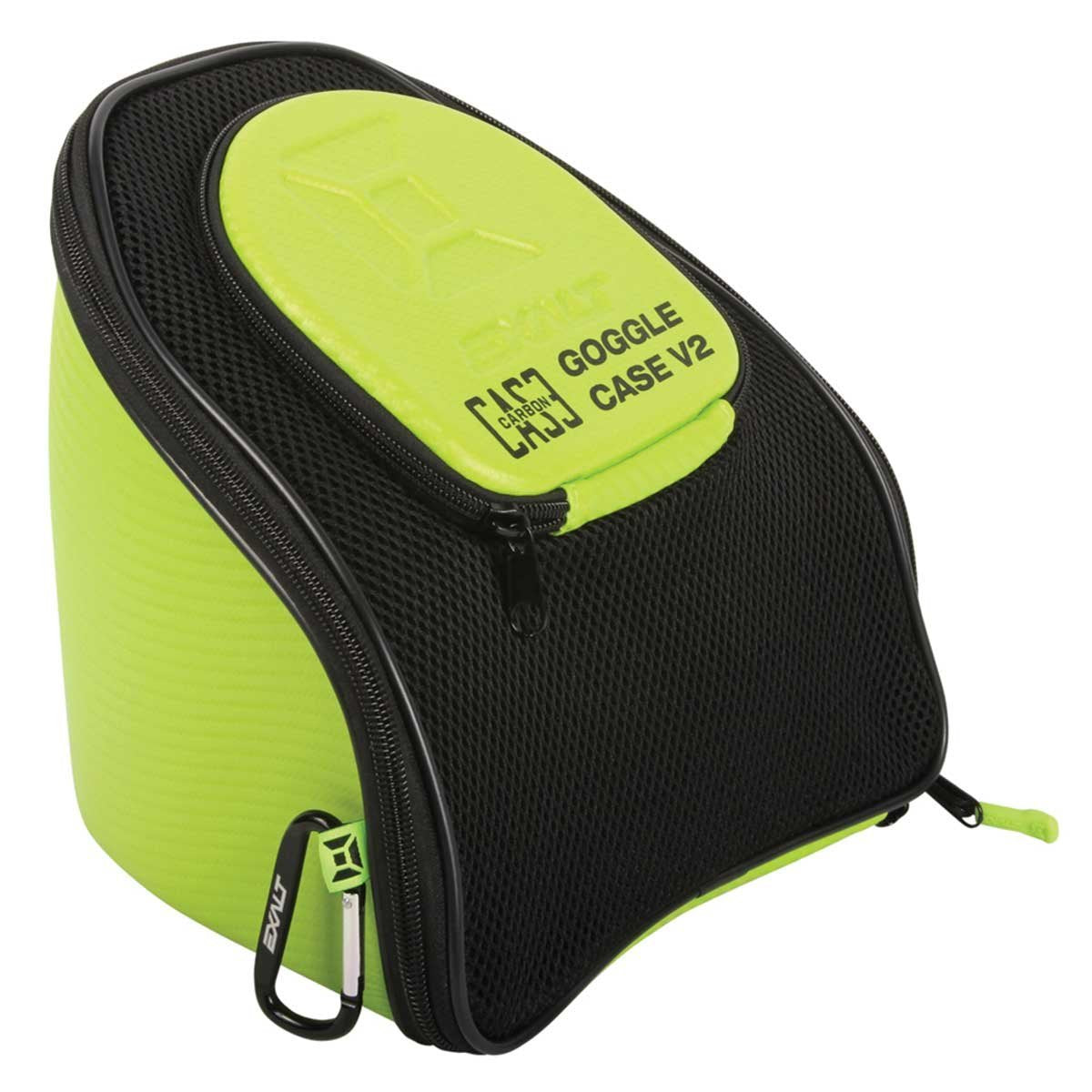 Exalt Carbon Universal Goggle Case V2 - Lime - Exalt