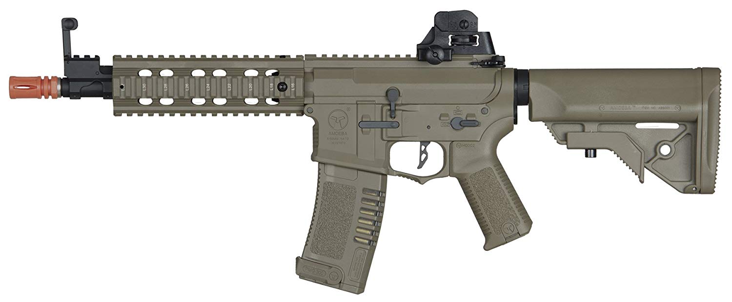 Elite Force Umarex Amoeba AM-008 Gen 5 M4 6mm Airsoft Rifle FDE - Elite Force