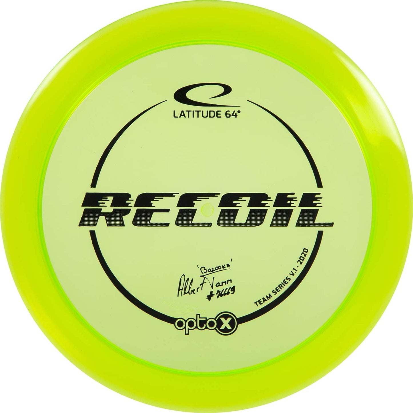 Latitude 64 Opto-X Recoil Albert Tamm Team Series V1 Disc - Latitude 64