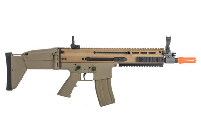 FN Scar-L Tan AEG Metal Polymer with Battery and Charger - Classic Army