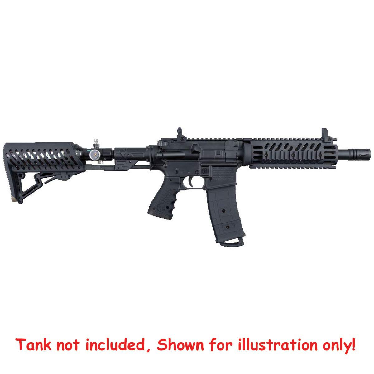 Tippmann TMC  Black Mag Fed Paintball Gun with Air-Thru Stock Kit - Tippmann Sports