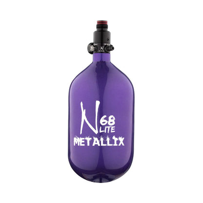 Ninja METALLIX 68ci 4500psi HPA Tank - Purple - Ninja Paintball