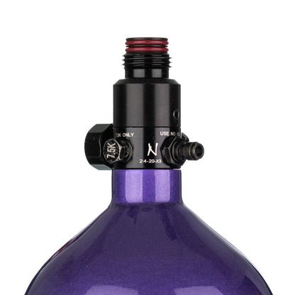 Ninja METALLIX 68ci 4500psi HPA Tank - Purple - Ninja Paintball