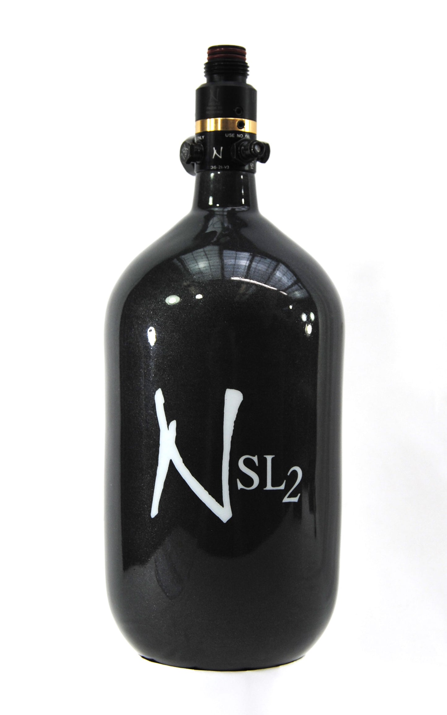 Ninja SL2 77ci 4500psi HPA Tank - Gunsmoke - Pro V2 Regulator