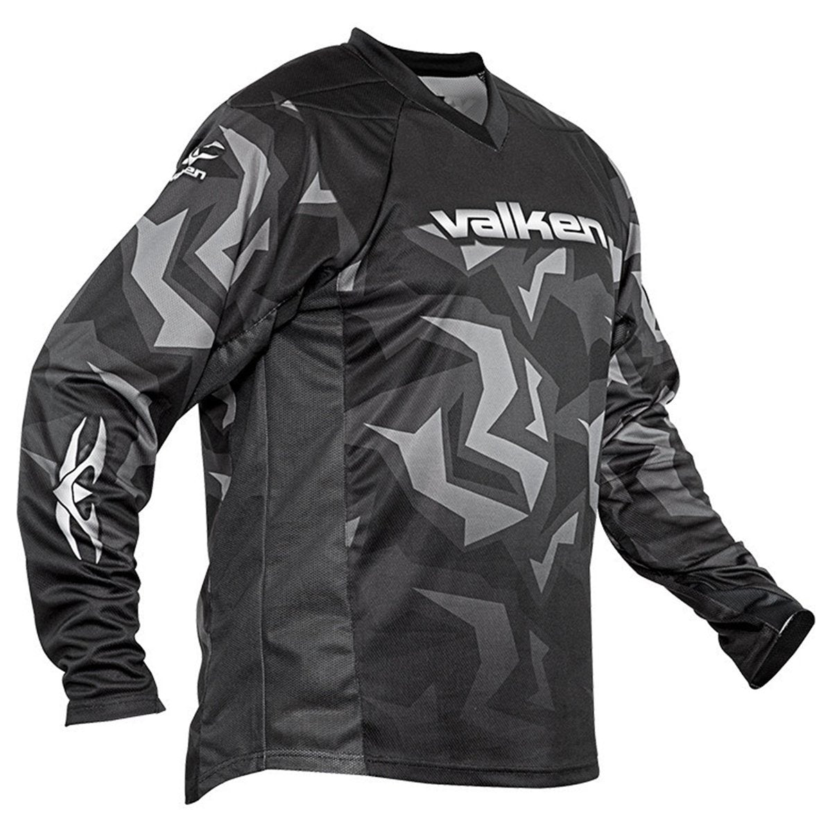 Valken Crusade Riot Jersey - Grey - XLarge - Valken Paintball