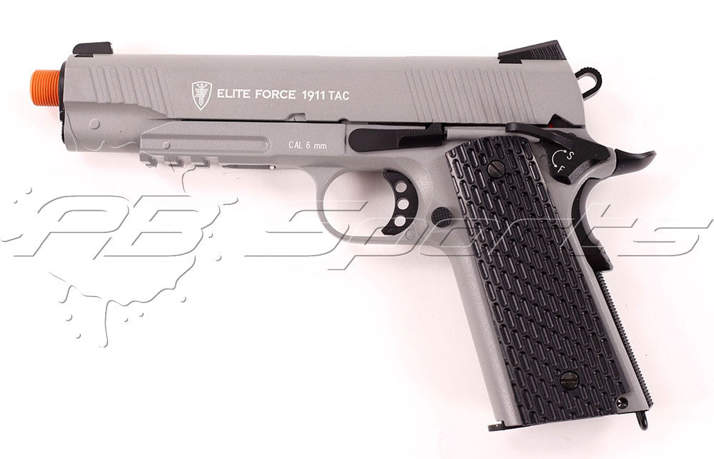 Elite Force 1911 Tactical Grey Airsoft CO2 Blowback Pistol - Elite Force