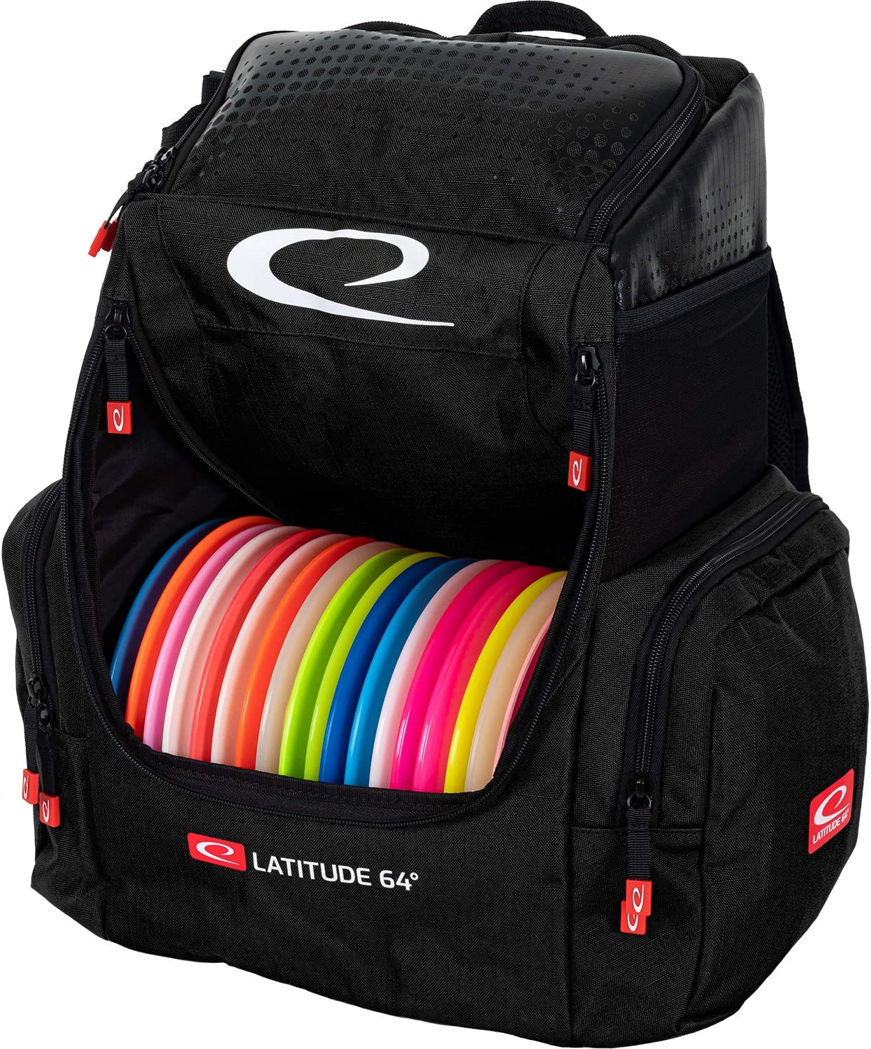 Latitude 64 Luxury Core Pro backpack Disc Golf Bag - Black - Latitude 64