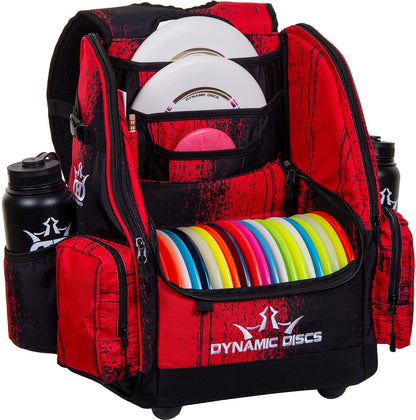 Dynamic Discs Combat Commander Backpack Disc Golf Bag - Atomic Red