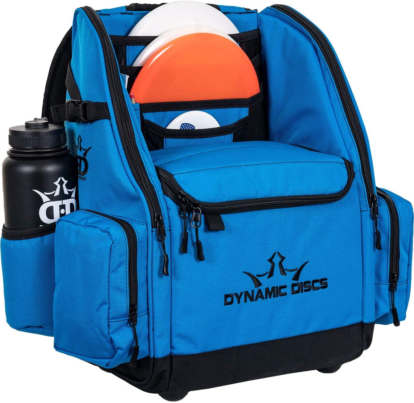 Dynamic Discs Commander Cooler Backpack Disc Golf Bag - Ripstop Blue - Dynamic Discs
