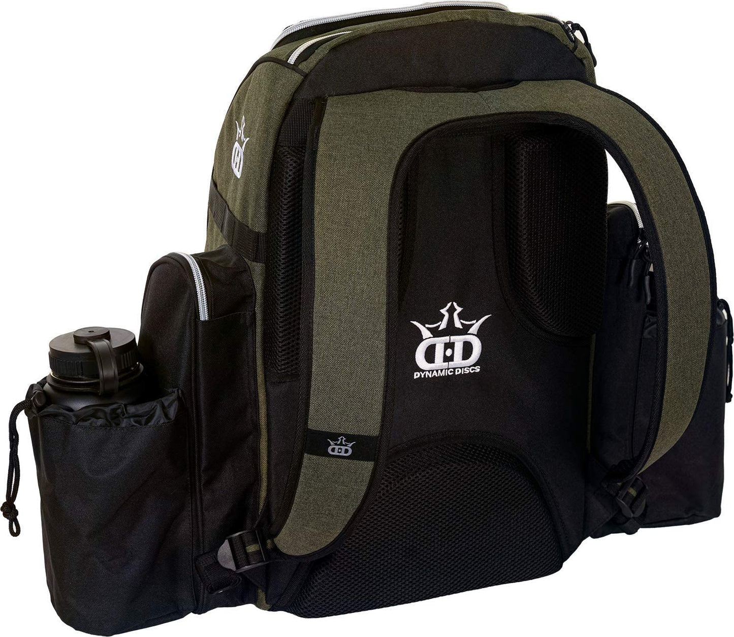 Dynamic Discs Paratrooper Disc Golf Bag - Heather Olive - Dynamic Discs