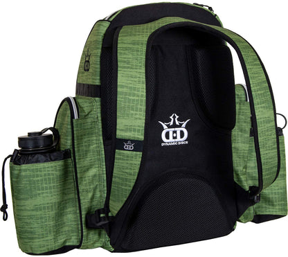 Dynamic Discs Paratrooper Disc Golf Bag - Scratched Camo Green - Dynamic Discs