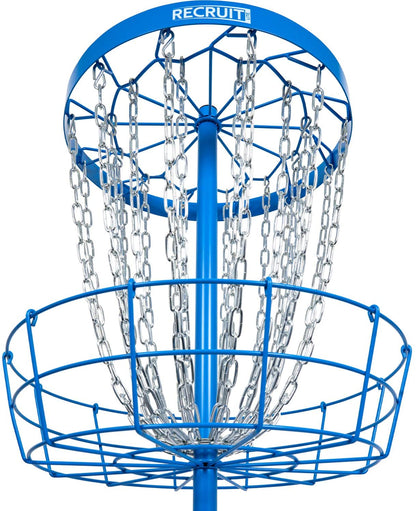 Dynamic Discs Recruit Lite Portable Disc Golf Target (Basket) - Blue