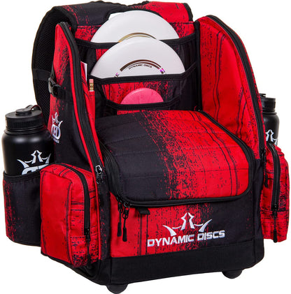 Dynamic Discs Combat Commander Backpack Disc Golf Bag - Atomic Red