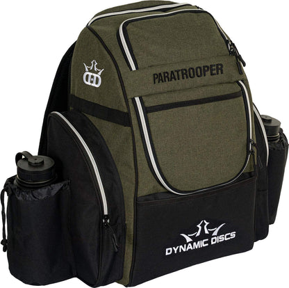 Dynamic Discs Paratrooper Disc Golf Bag - Heather Olive - Dynamic Discs