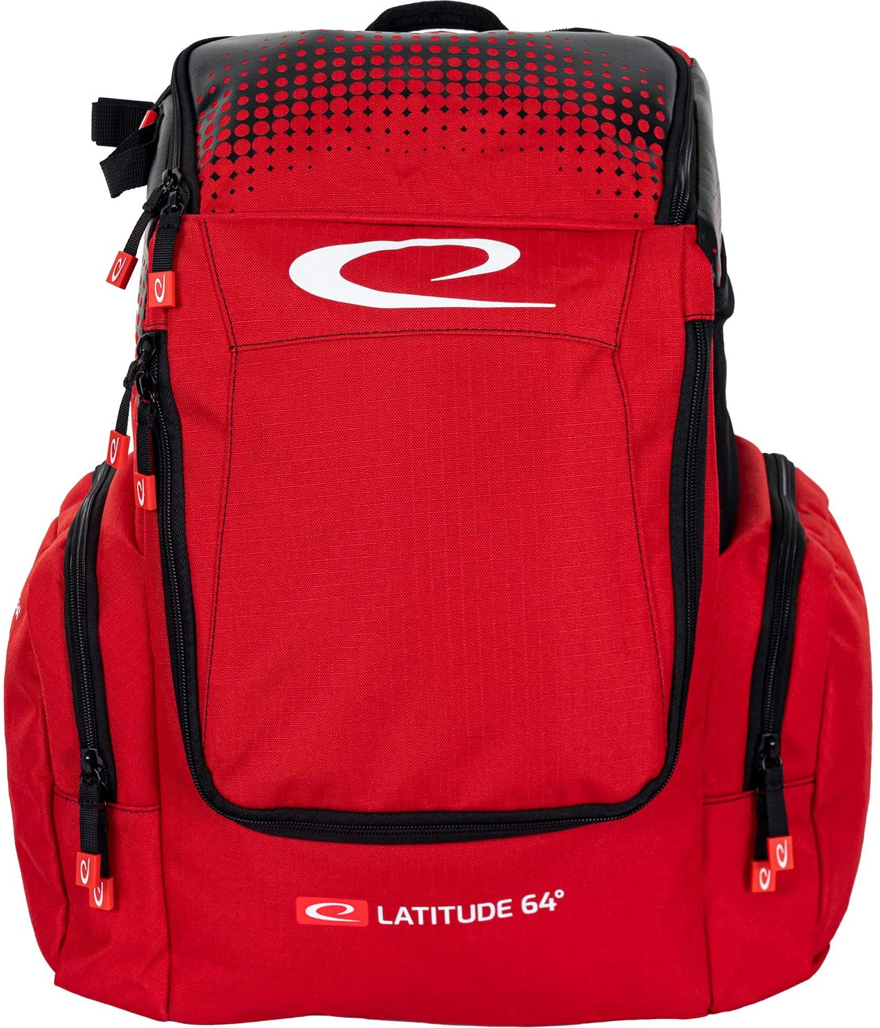Latitude 64 Luxury Core Pro backpack Disc Golf Bag - Red - Latitude 64