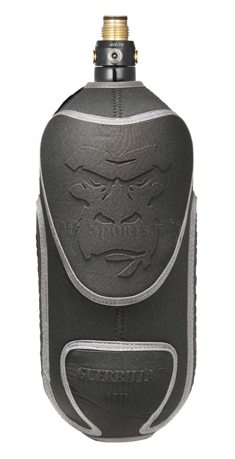 Guerrilla Air Tank Cover - Black - 88 ci - Guerrilla Air