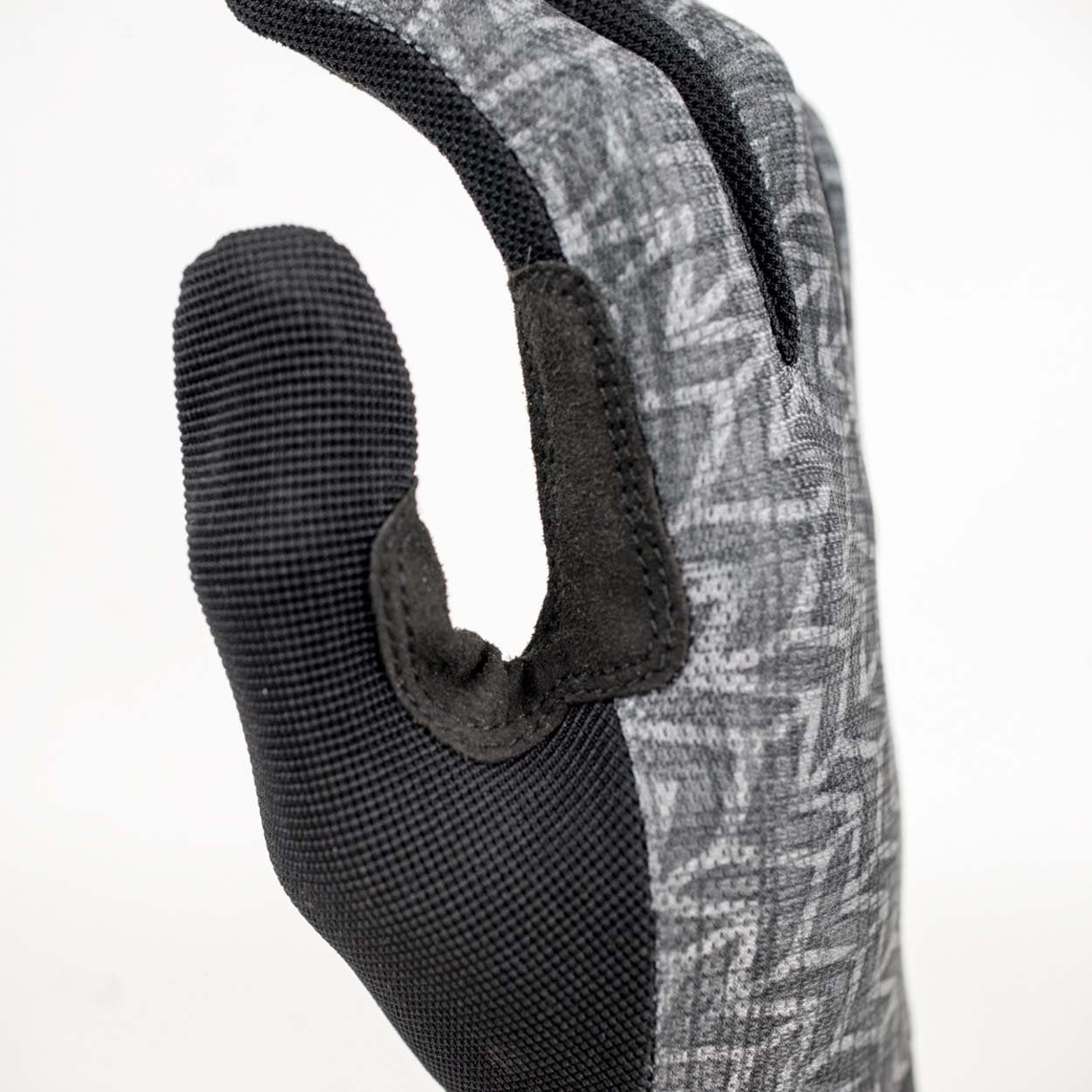 Valken Phantom Agility Full Finger Gloves - Grey/Black - Medium - Valken Paintball