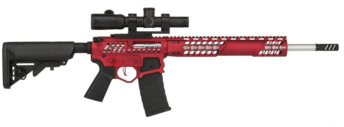 EMG F-1 BDR-15 3G 2.0 eSilverEdge Full Metal Airsoft AEG Rifle - (Red / 400 FPS)