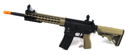 Evolution Combat Recon S 14.5" Carbontech Airsoft Rifle - Black/Tan