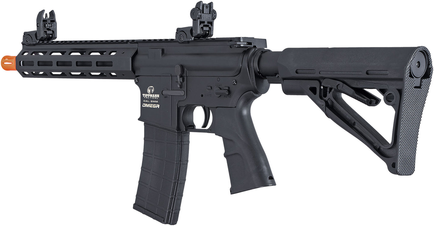 Tippmann Arms Omega-PV V2 CQB Electro-Pneumatic Airsoft Gun - 12g CO2 Model