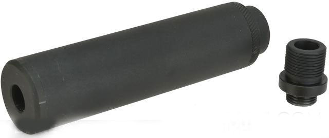 Cybergun 14mm- Barrel Extender and Threaded Adapter for compatible Airsoft GBB pistols - Evike