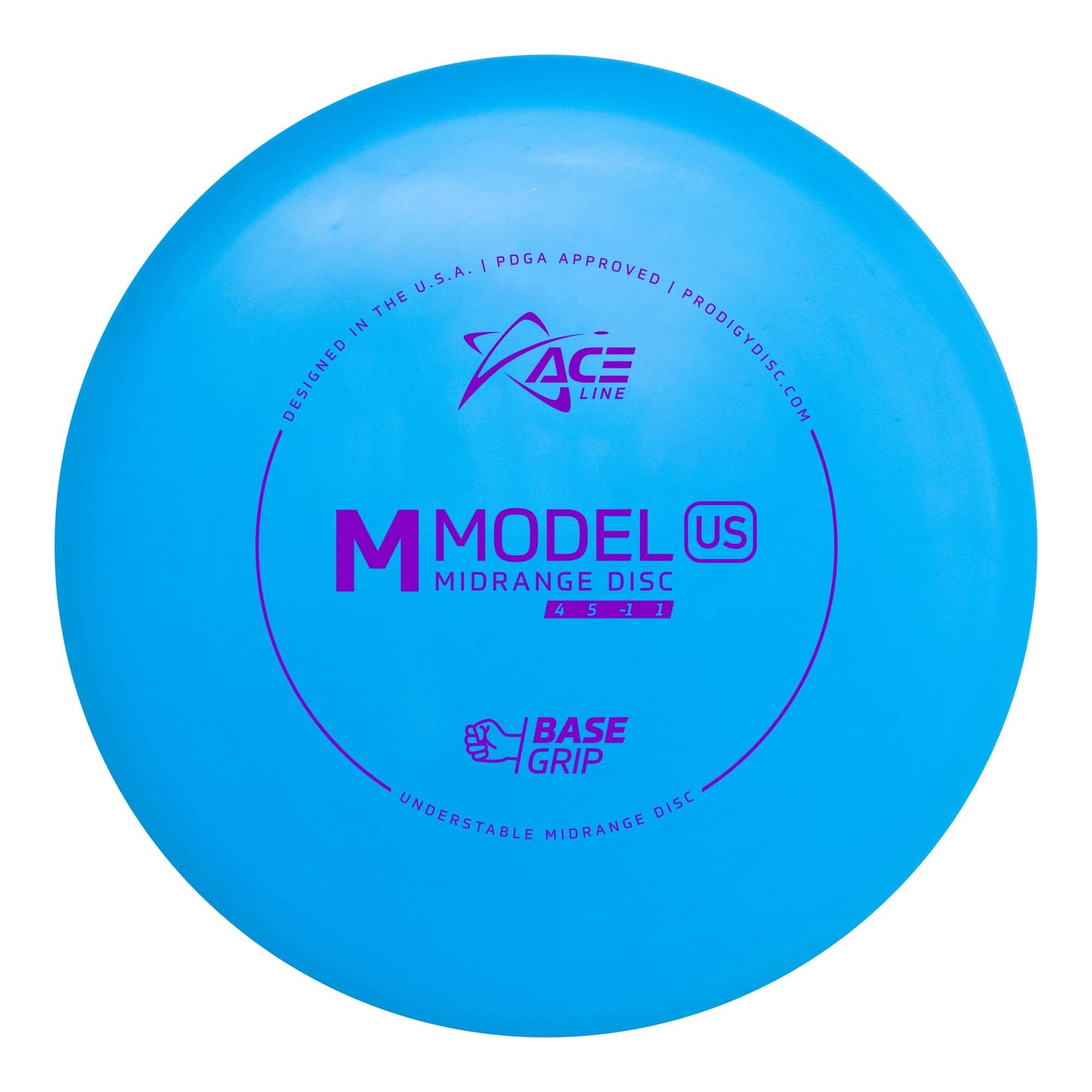 Prodigy Ace Line M Model US Midrange Disc - Basegrip Plastic
