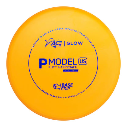 Prodigy Ace Line P Model US Putt & Approach Disc - Basegrip Glow Plastic