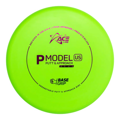 Prodigy Ace Line P Model US Putt & Approach Disc - Basegrip Plastic