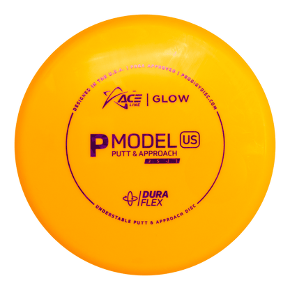 Prodigy Ace Line P Model US Putt & Approach Disc - Duraflex Glow Plastic