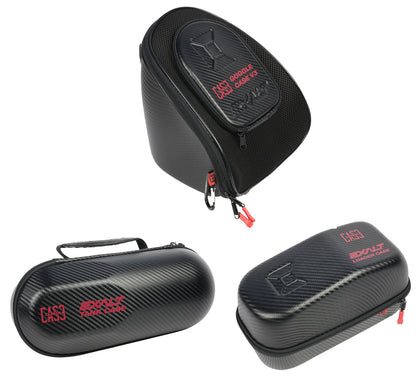 Exalt Paintball Carbon Tank/Loader/Goggle V3 Case Combo - Red - Exalt