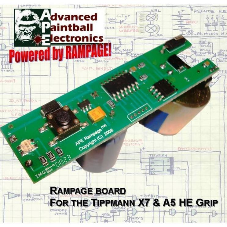 TechT Ultimate Upgrade Comdo For X7 &amp; A5 - APE Board &amp; Fang Trigger - TechT