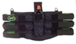 APP 6+1 Novice Pod Pack with Tubes - Black - Allen Paintball Products