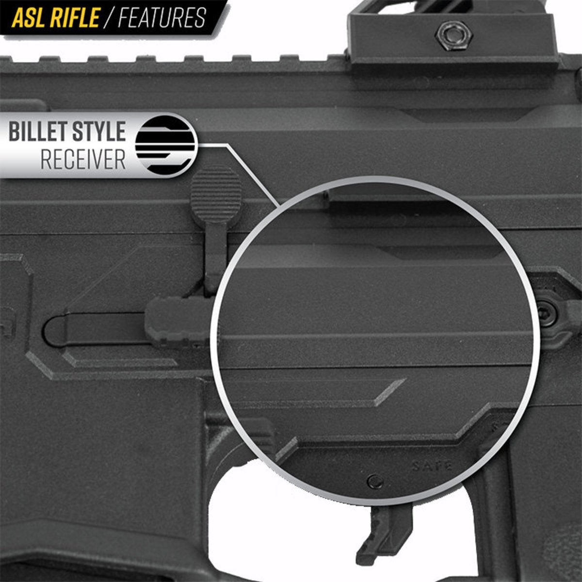 Valken Tactical ASL Series Echo AEG Airsoft Rifle - with Battery and Charger