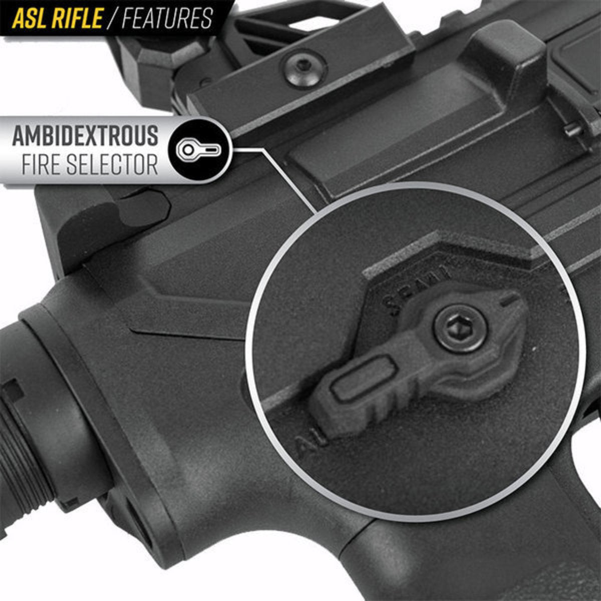 Valken Tactical ASL Series Echo AEG Airsoft Rifle - with Battery and Charger