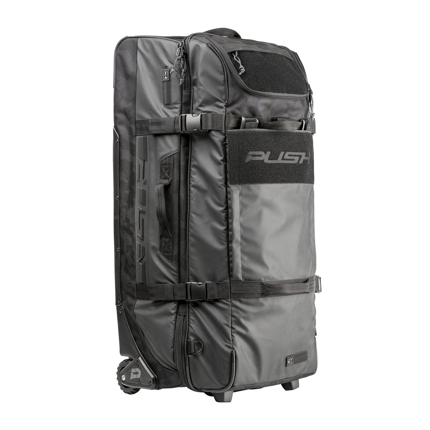 Push Paintball Division 1 Large Roller Gearbag (2022 Black Camo)
