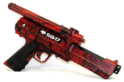 Used Empire BT Battle-Tested SA-17 Scenario Woodsball Tube-Fed Paintball Pistol - Empire Battle Tested