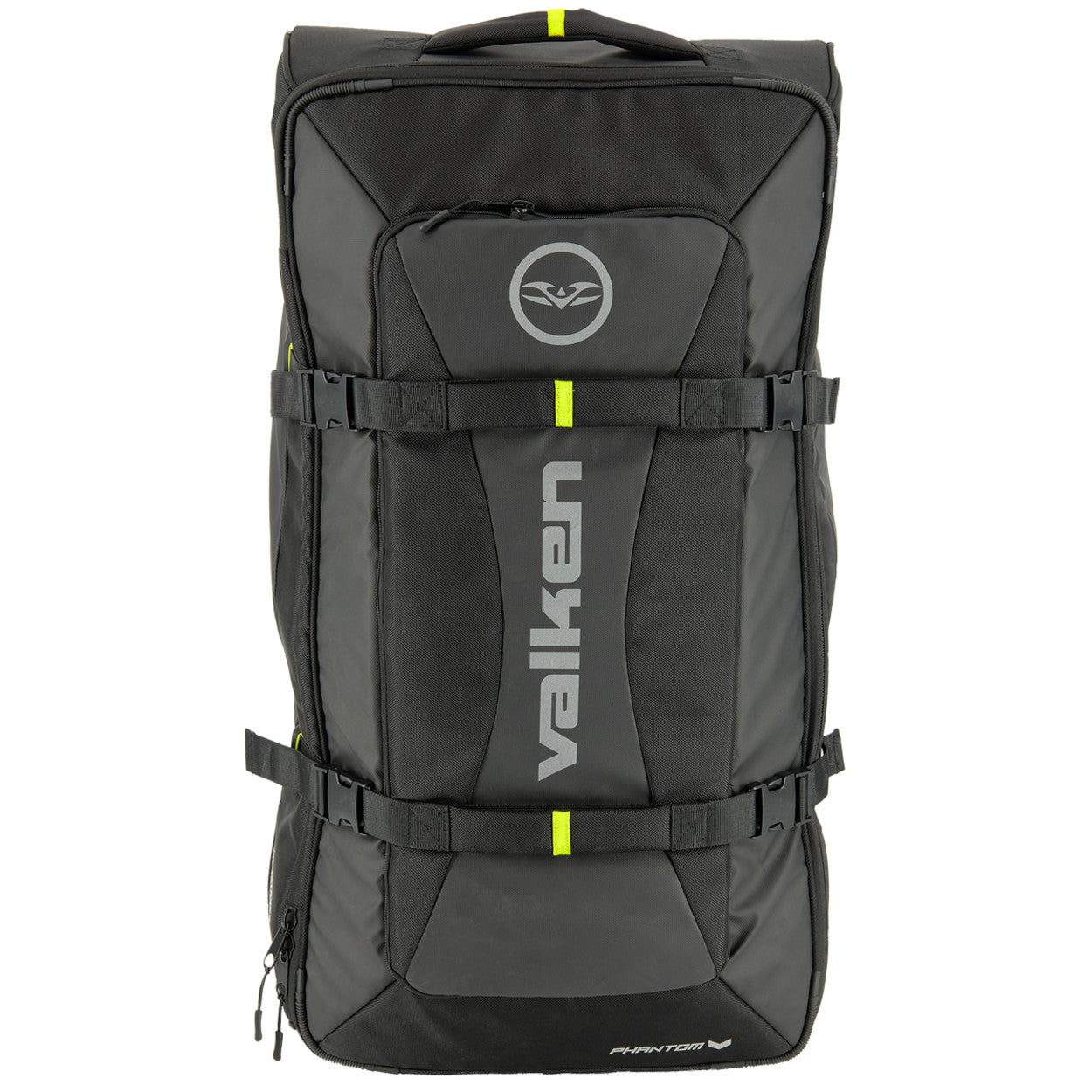 New Valken Phantom Agility Rolling Paintball Large Gear Bag Black FREE SHIPPING - Valken Paintball